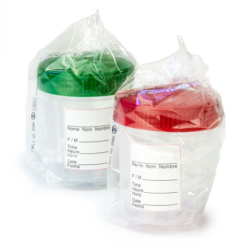 [GS-5902R] 4 oz Polypropylene Specimen Container